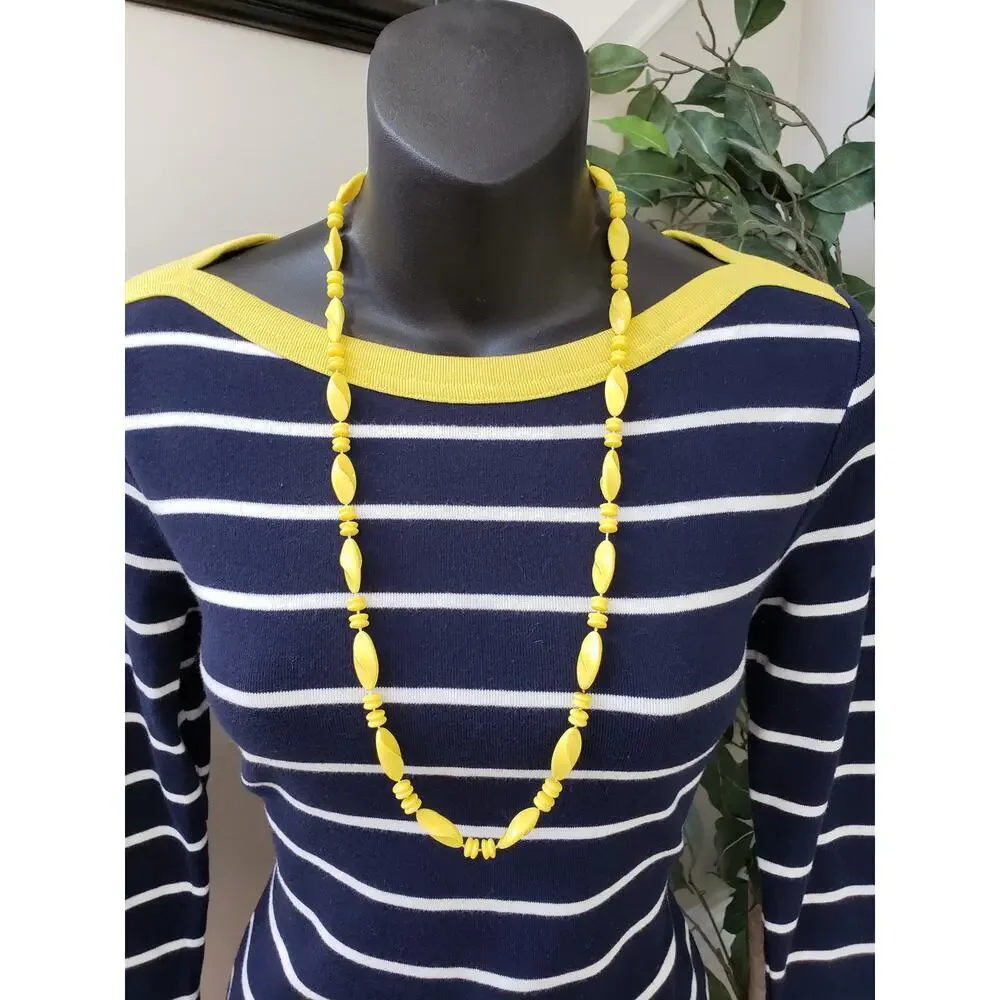 Lauren Ralph Lauren T-Shirt  Dress Womens Small Blue Striped Boat Neck - Picture 5 of 11